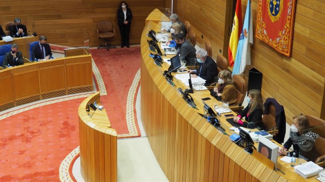Intervención do presidente do Parlamento de Galicia co gallo do 40 aniversario do referendo do Estatuto de Autonomía de Galicia 